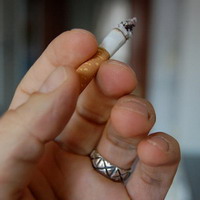 Сигарета натощак опасней целой пачки